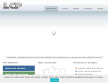 Tablet Screenshot of lcp.pl